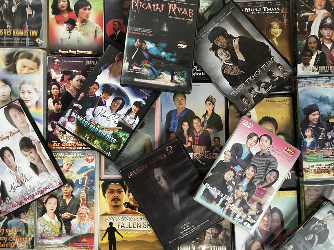 Image of a collection of Hmong movies